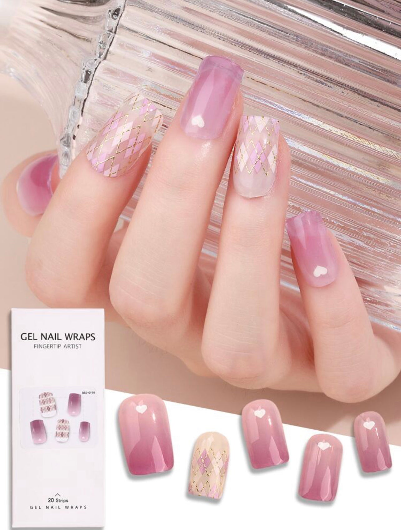 Gel Nail Wrap - Pink Barbie