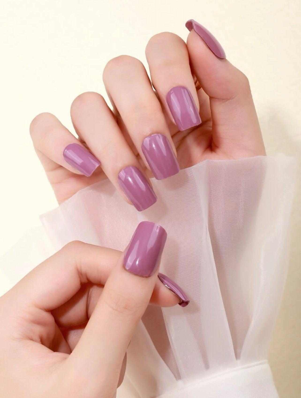 Gel Nail Wrap - Deep Violet