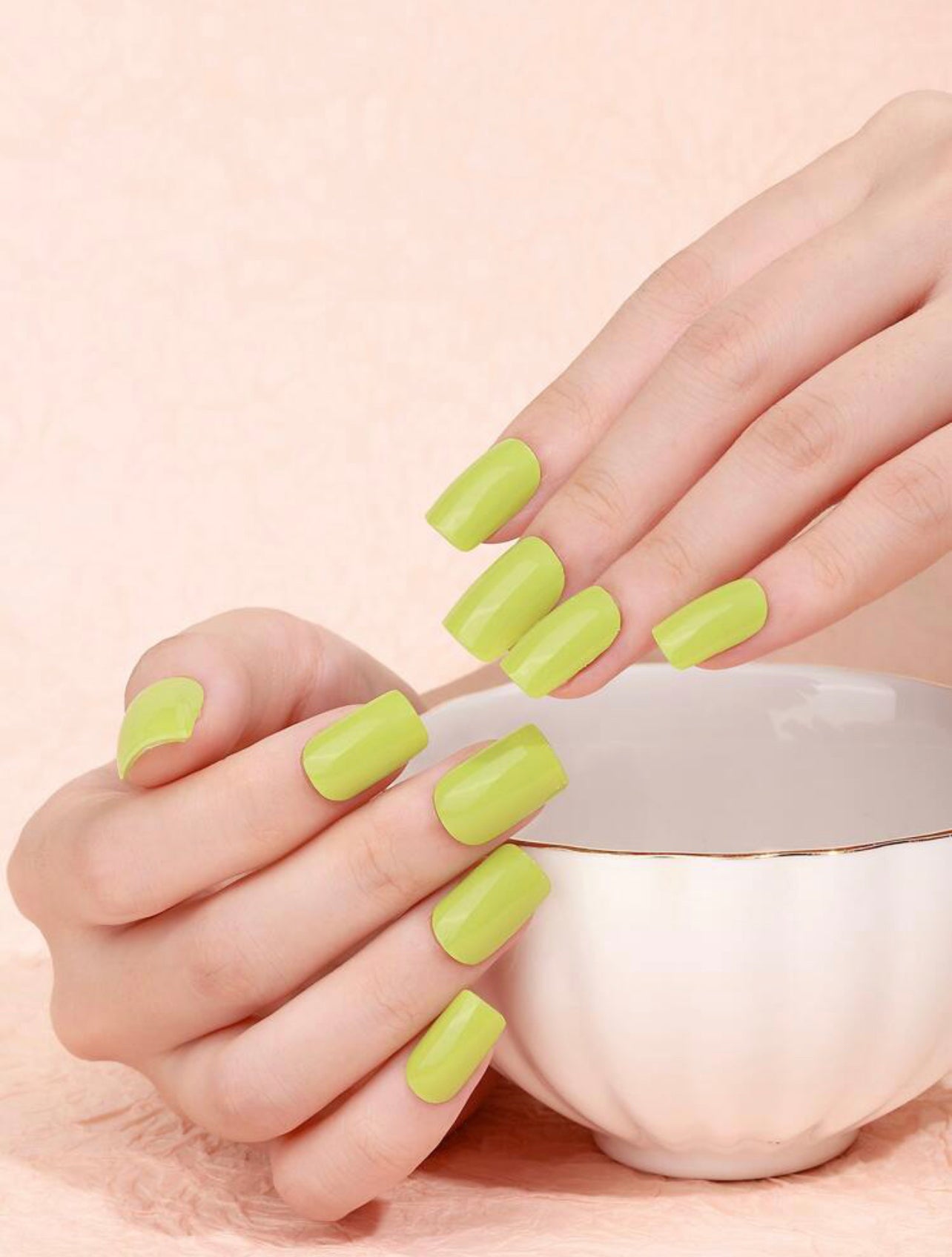 Gel Nail Wrap - Lime Green