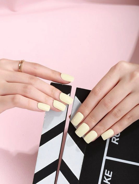 Gel Nail Wrap - Beige