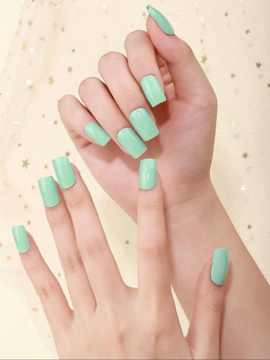 Gel Nail Wrap - Mint Green