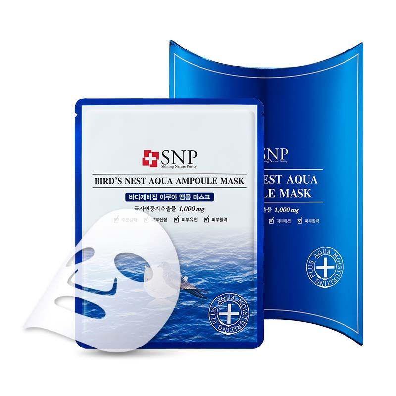 SNP Bird Nest Aqua Ampoule Mask (10+1Pcs) SNP Bird Nest Aqua Ampoule Mask (10+1Pcs) SNP Bird Nest Aqua Ampoule Mask (10+1Pcs) Bird Nest Aqua Ampoule Mask (1 sheet) Original authentic product Malaysia free shipping buy online Singapore sale low price lavoca beauty kbeauty lavoca.co