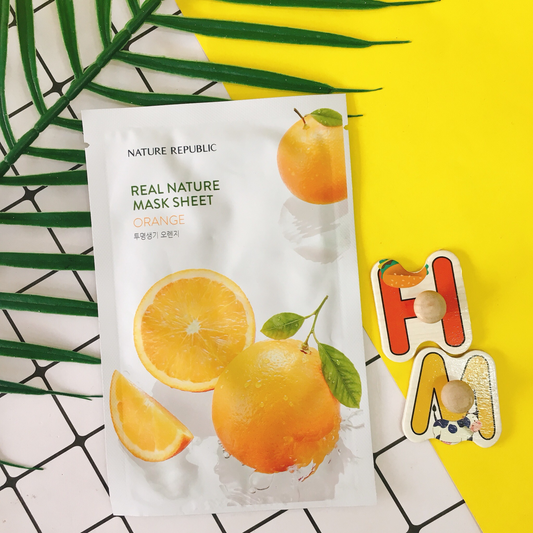 Orange Sheet Mask - Lavoca