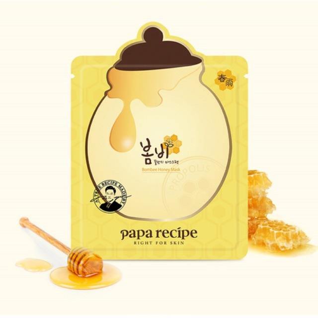 Papa Recipe Bombee Honey Mask (10 sheets) SNP Bird Nest Aqua Ampoule Mask (10+1Pcs) Original authentic product Malaysia free shipping buy online Singapore sale low price lavoca beauty kbeauty lavoca.co