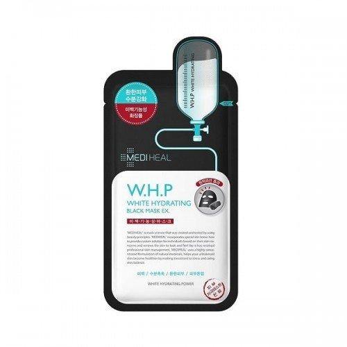 W.H.P White Hydrating Black Mask EX (10 sheets) - Lavoca